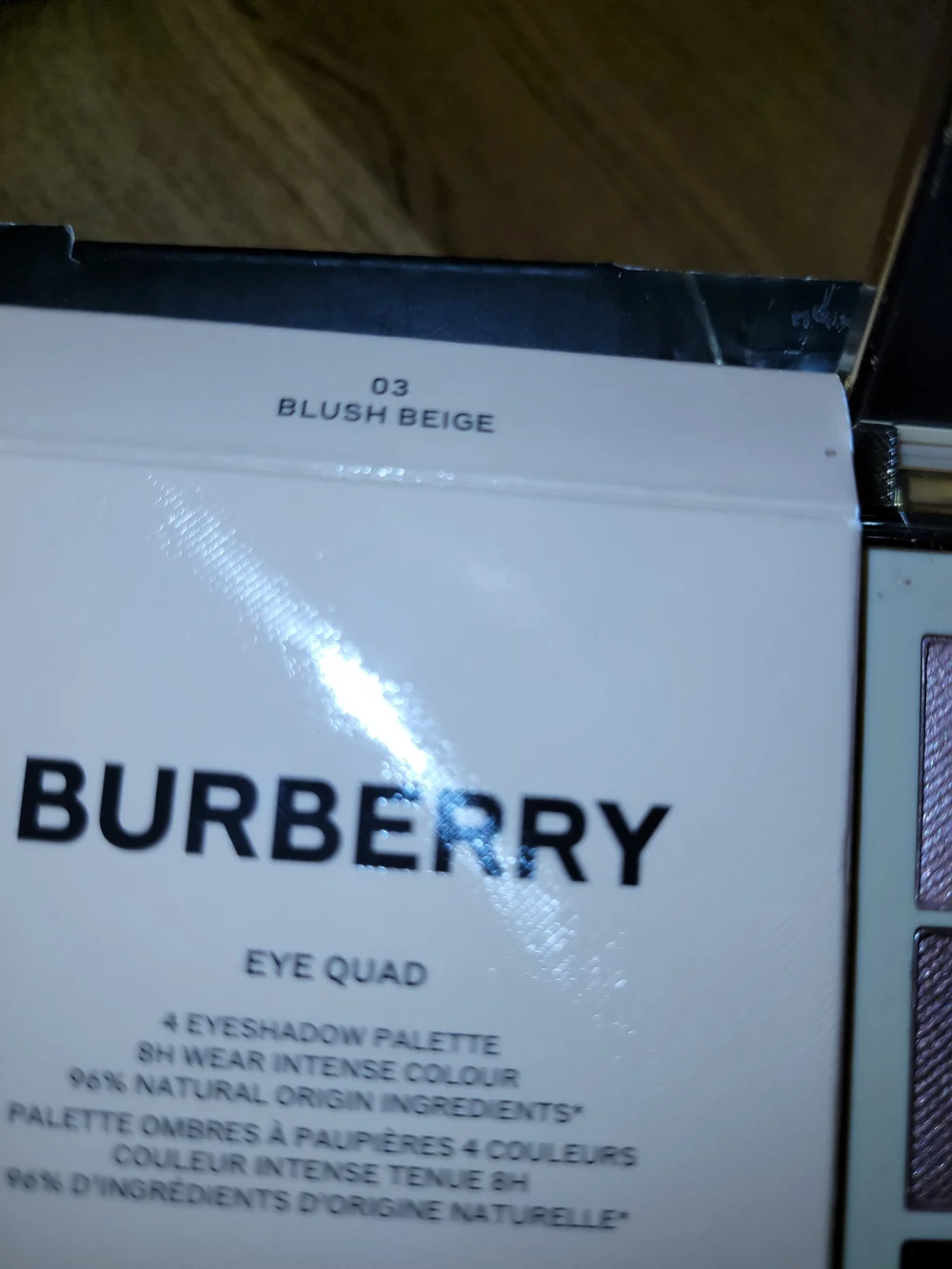 Burberry Eye Quad Blush Beige – Shimmery Rose Pink & Soft Taupe Shades